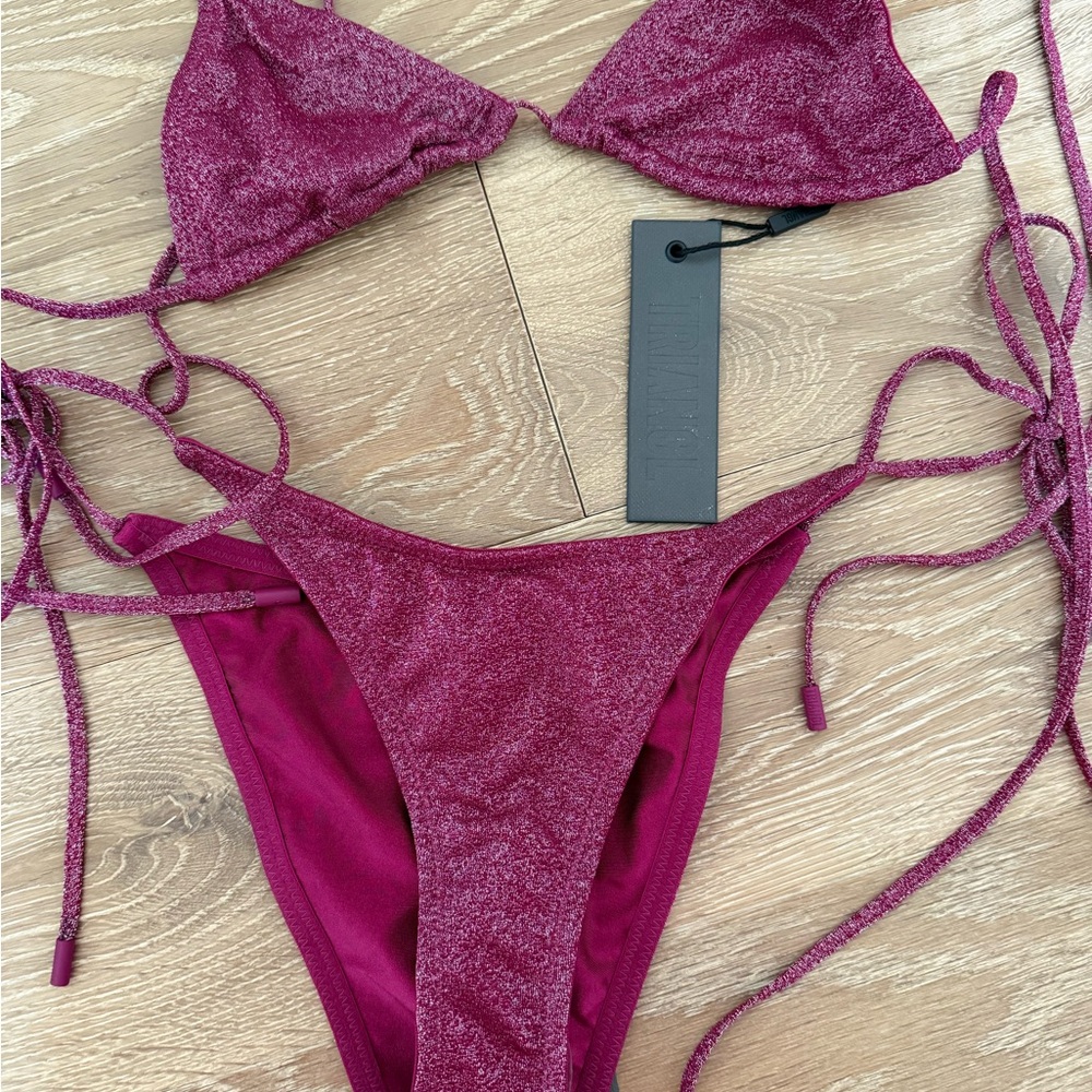 Triangl Swimwear Red Bikini Set